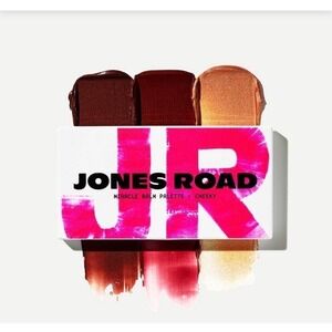 Jones Road Miracle Balm Palette Cheeky 0.07 oz 3-Pan Blush Lip Tint New in Box